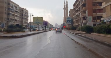 هطول أمطار غزيرة شمال كفر الشيخ ومتوسطة على بقية المدن (صور)