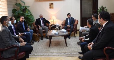 وزير الرياضة يناقش مع رئيس اتحاد الرجبي آخر الاستعدادات للبطولة العربية
