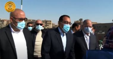 جولة تفقدية لرئيس الوزراء بمشروع تطوير منطقة سور مجرى العيون.. فيديو