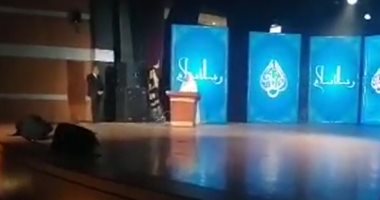 ياسمين الخيام تحتفل بوالدها الشيخ الحصرى.. 21 دولة فى مسابقة القرآن ببورسعيد.. فيديو