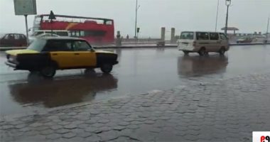 الطقس في الإسكندرية .. أمطار ورياح وبرد قارس بكافة أنحاء المدن.. فيديو