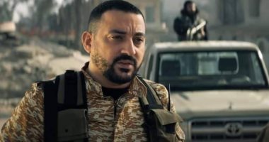 دياب قائد الجناح العسكرى الإرهابى لداعش فى أحداث "السرب" مع أحمد السقا