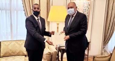 سفير الصومال الجديد بالقاهرة يقدم أوراق اعتماده لوزير الخارجية