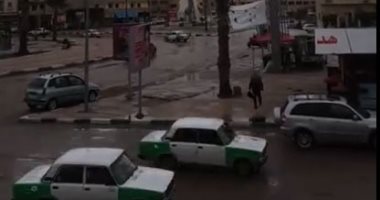 أمطار غزيرة تضرب مدن ومراكز البحيرة.. وتوقف حركة الملاحة وإغلاق بوغاز رشيد