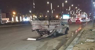 شاهد سيارة أنابيب البوتاجاز المتسببة فى حادث الإعلامي عمرو أديب