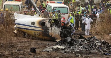 مقتل سبعة أشخاص جراء تحطم طائرة عسكرية قرب مطار أبوجا فى نيجيريا