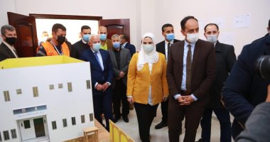 وزيرة التضامن تتفقد مركز العزيمة لتأهيل مرضى الإدمان بمحافظة بورسعيد