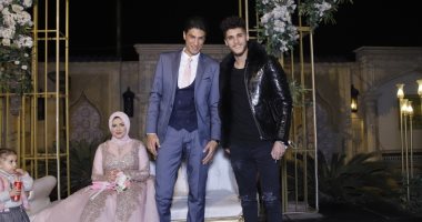 أحمد الشيخ وإسلام جمال وأمح يحضرون حفل خطوبة ابنة مدير شئون اللاعبين بالطلائع