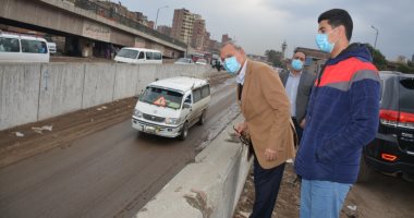 محافظ القليوبية يتابع تصريف مياه الأمطار على طريق مصر الإسكندرية الزراعى