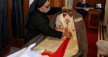 صور.. استعدادات رسمية وشعبية ضخمة لاستقبال بابا الفاتيكان فى العراق