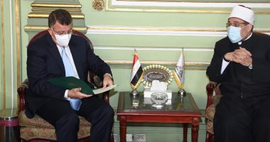 رئيس جامعة عين شمس يستقبل وزير الأوقاف بقصر الزعفران لبحث التعاون وتدريب الأئمة