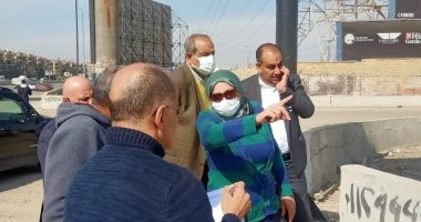 نائب محافظ القاهرة تتفقد أعمال تطوير محور الزهراء بالمعادى.. صور