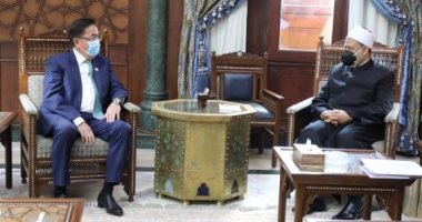 شيخ الأزهر لسفير كازاختستان: لا ندخر جهدًا فى خدمة الإسلام