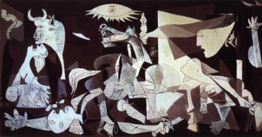 كيف رسم بيكاسو عمله الشهير جرنيكا؟.. حكاية الجدارية الشهيرة