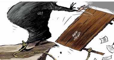 كاريكاتير صحيفة سعودية.. إيران "تقلب" مائدة التفاوض