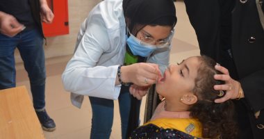 "طب العرب" ببورسعيد: تطعيم 76% من 9500 مُنتفع بحملة ضد شلل الأطفال.. فيديو وصور