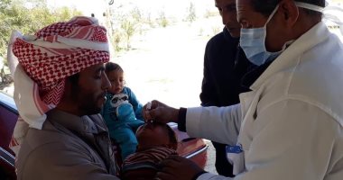 الوصول لـ 86.68 % من المستهدفين بالتطعيم ضد شلل الأطفال بشمال سيناء