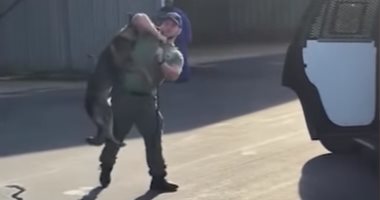  ضابط شرطة أمريكى يفقد عمله بسبب "كلب".. اعرف القصة.. فيديو وصور 