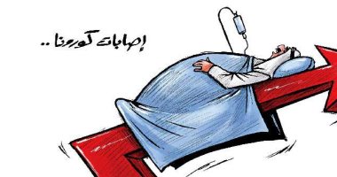كاريكاتير صحيفة كويتية يحذر من زيادة وتيرة الإصابات بفيروس كورونا