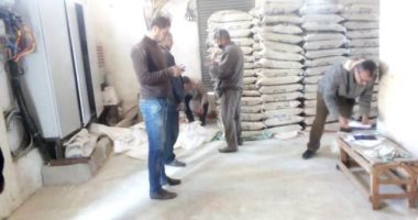ضبط 7.5 طن أرز أبيض مجهول المصدر فى حملة بههيا الشرقية