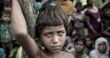 100 صورة عالمية .. "طفل من الروهينجا" فى ملجأ بـ بنجلاديش 