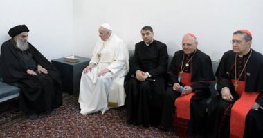 بابا الفاتيكان فى العراق.. يوم حافل وصلاة لضحايا الحروب.. ألبوم صور
