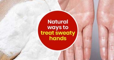 6 طرق طبيعية لعلاج تعرق اليدين والقدمين.. منها ماء الورد