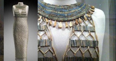 مصر القديمة تصنع الموضة.. فستان مطرز بالخرز أجمل صيحات الحضارة