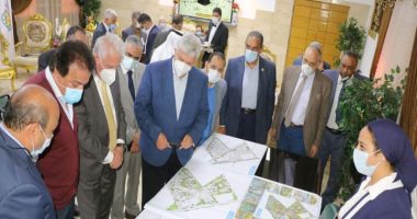 محافظ جنوب سيناء ووزير التعليم العالى يناقشان مخطط المنطقة اللوجستية بجامعة الملك سلمان