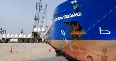 "اقتصادية قناة السويس": تصدير 8 آلاف طن أسمنت من ميناء العريش لروسيا ولبنان