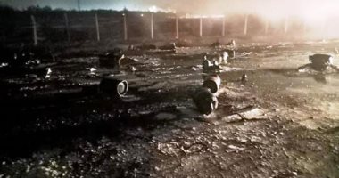 اللقطات الأولى من موقع انفجار سيارة اسطوانات بوتاجاز فى أسيوط.. فيديو