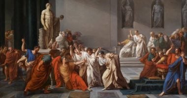 كيف خلدت اللوحات الفنية مشهد اغتيال يوليوس قيصر؟