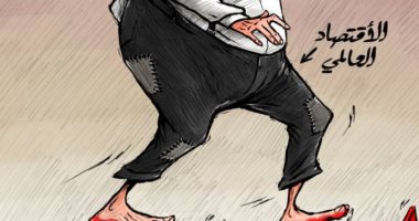 كاريكاتير صحيفة إماراتية: الاقتصاد العالمي يسير على الأشواك لتخطي أزمة وباء كورونا
