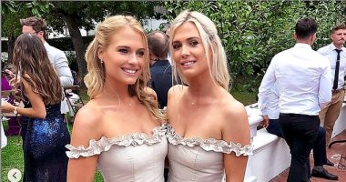 ابنتا شقيق الأميرة ديانا تظهران معا كوصيفات شرف فى حفل زفاف بجنوب أفريقيا