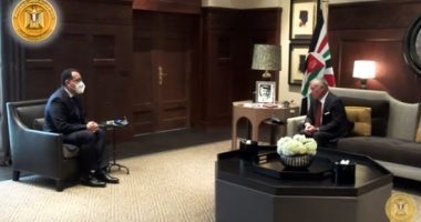 ملك الأردن يستقبل مصطفى مدبولى بالعاصمة الأردنية عمان.. فيديو