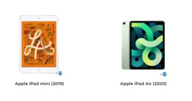 إيه الفرق؟.. أبرز الاختلافات بين جهازى iPad mini (2019) وiPad Air (2020)