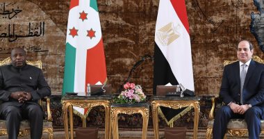 رئيس بوروندى يدعو الرئيس السيسى لزيارة بلاده ويوجه رسالة للمستثمرين المصريين   