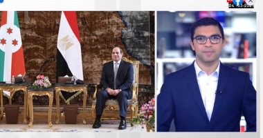 نشرة تليفزيون اليوم السابع تبرز تصريحات الرئيس السيسى عن سد النهضة