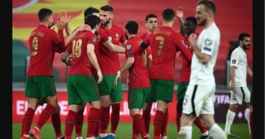 منتخب البرتغال يكتفى بهدف أمام أذربيجان فى تصفيات كاس العالم.. فيديو