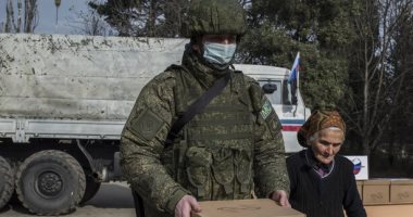 القوات الروسية توزع مساعدات إنسانية بإقليم ناجورني كره باخ