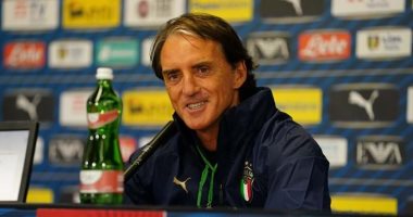 مانشيني يؤكد إجراء عدد من التغييرات فى تشكيل إيطاليا أمام بلغاريا