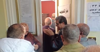 استمرار التصويت بانتخابات التجديد النصفى فى مقر نقابة الصحفيين بالإسكندرية