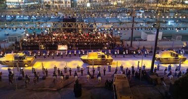 انطلاق الموكب الذهبى للمومياوات الملكية من متحف التحرير فى مشهد مهيب