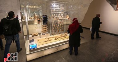 المتحف القومى للحضارة يبدأ استقبال زائريه بعد افتتاحه أمس.. صور