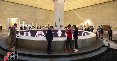 سفراء أمريكا اللاتينية بالقاهرة يزورون المتحف القومى للحضارة بالفسطاط