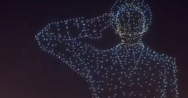 3 آلاف طائرة درون تزين سماء شانجهاى فى الصين بعروض إضاءة ليلية.. فيديو