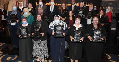 تكريم 12 من القيادات النسائية المتميزة ونائبات بالبرلمان من محافظة بنى سويف