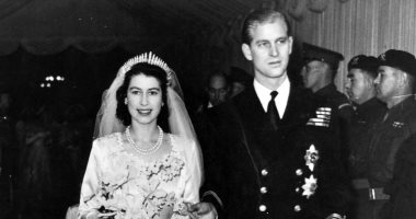 مشاهد من حفل زفاف الأمير فيليب والملكة إليزابيث عام 1947.. صور