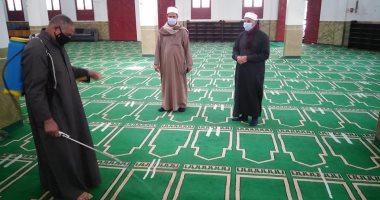 الأوقاف توجه الأئمة والعاملين باستمرار حملات تعقيم ونظافة المساجد طوال شهر رمضان