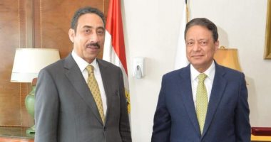 كرم جبر يلتقى السفير العمانى..و"الرحبى" يؤكد تضامن السلطنة مع مصر بشأن سد النهضة
